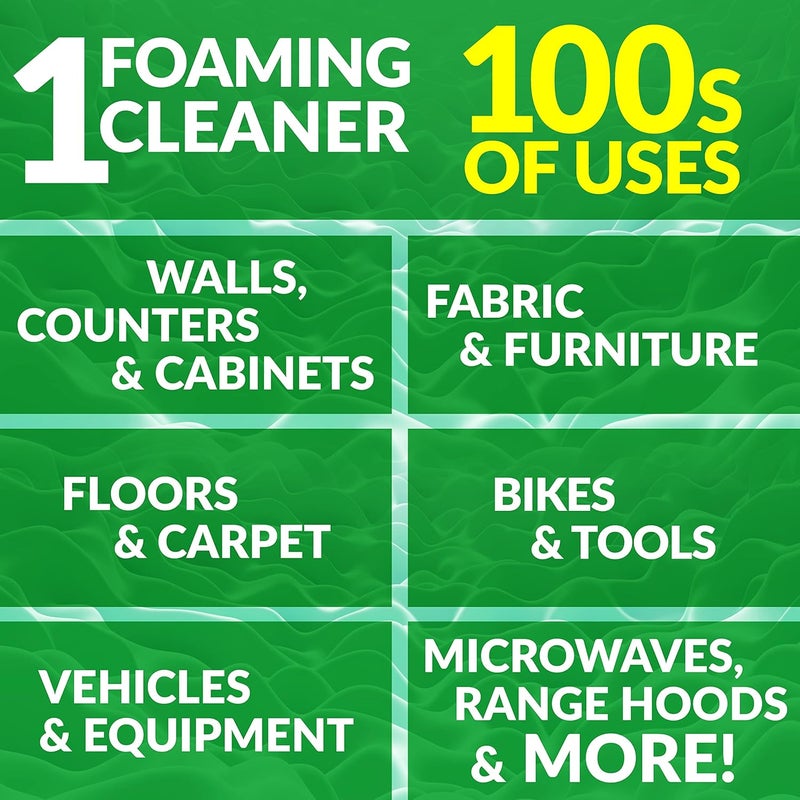 simple green All-Purpose Foaming Aerosol Cleaner, All-Purpose Cleaning and Degreasing, 20 Oz (Pack of 2) - Image 4